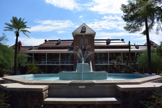 Old Main and Fountain