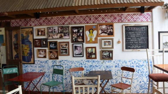 Gallery Wall in the Casa Dumetz tasting room